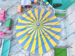 Yellow And Bule Dia 40m Outdoor Circus Tent For Celebration Of Festivals Or