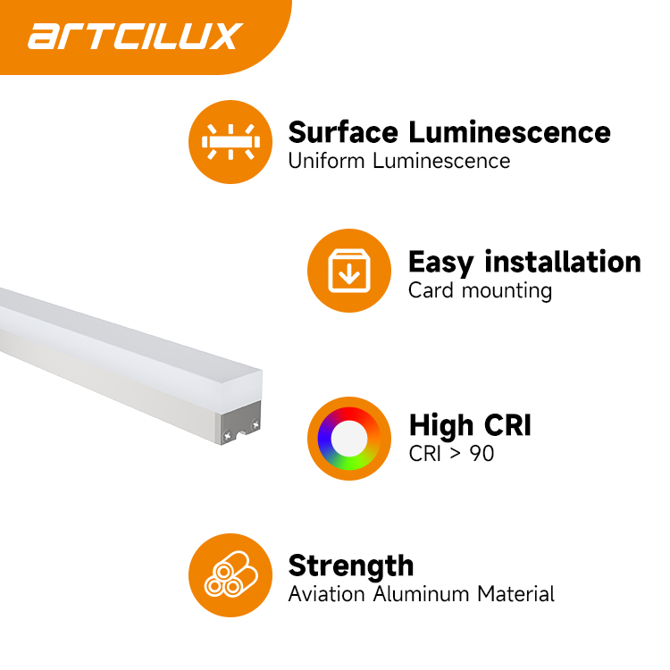 Indoor Aluminium Profile Bathroom Mirror LED Strip Light CCT 3000K 4000K 6000K