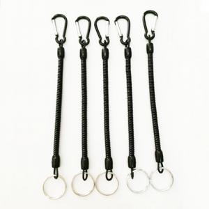 China Universal Plastic Slim 22CM Spring Coil Lanyards Fishing Tackle Missed wholesale