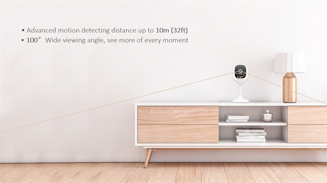 Smart Wireless 1080P Indoor Cube Camera