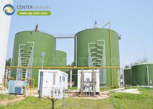 China Center Enamel Provides Anaerobic Digester Tanks For Seychelles Biogas Project wholesale