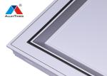 Smokeproof False Ceiling Aluminium Panels With 300mm Length ODM