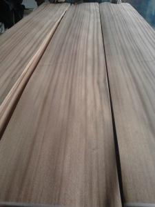 China Quarter Cut Sapelle African Wood Veneer For Interior Designs on sale