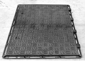 China Surface Painting Ductile Iron Manhole Cover Ductile Iron Cover And Frame wholesale