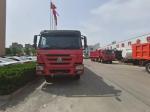 SINOTRUK HOWO Tipper Dump Truck RHD 6×4 336HP In Red Colour