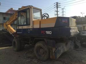 China Original japan Used KOMATSU PW150-5 Wheel Excavator For Sale wholesale