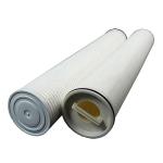 Food Beverage 20inch 40inch High Flow Pleated Filter Cartridge for Except Rust