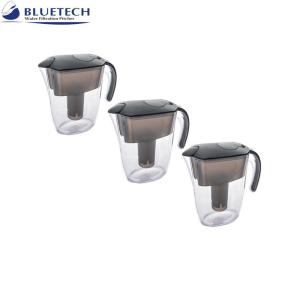 China Activated Carbon Resin Alkaline Water Filtration Pitcher 2.4 L Capacity wholesale