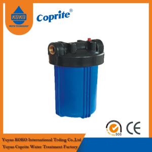 China 10&quot; Big Blue Filter Housing , PP Filter Housing RO Water Filter Parts Removes Dirt wholesale