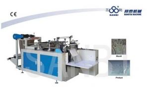 China Computerized Medical Glove Making Machine HDPE / LDPE Plastic Film Sealing Machine wholesale