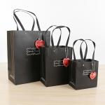 Large Capacity Retail Paper Shopping Bags Carry Bag Matt Lamination Surface
