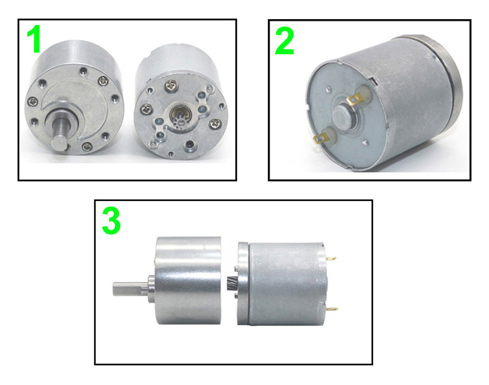 ASLONG JGB37-3530 12/24V 27-214RPM High Torque Micro DC Gear Reduction Motor Permanent Magnet 12v Dc Motor