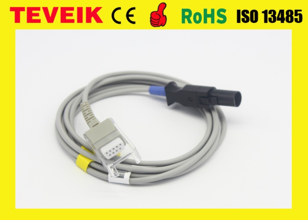 Ohmeda Hyp 7pin to DB9 female SpO2 Extension Adapter cable for Tuffsat