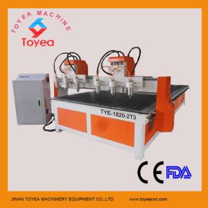 China High efficiency multi-heads wood cnc machine TYE-1820-2T3 wholesale