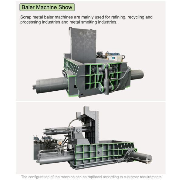 Hydraulic Waste Aluminum 200T OEM Scrap Press Machine