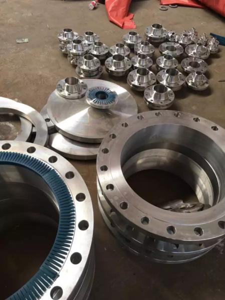 Metal RC-BL Flange Forged Steel Tank Flanges DIN EN 1092-1 DIN 2573 CE
