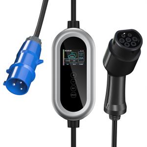 China 5M European Standard AC EV Charger 32A Electric Vehicle Fast Charging Pile Home Using wholesale