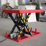 2 Ton Heavy Stationary Lift Table Hydraulic Electric Scissor Lift Platform