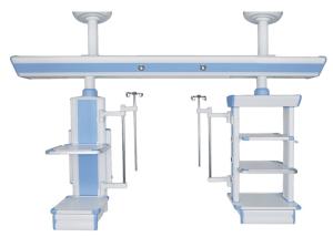 China Hospital Operation Theater Ceiling Pendant System With Oxygen And Vacuum Outlets wholesale
