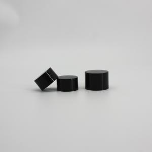 China 24mm 28mm PP Black Double Layer Flip Top Cap wholesale