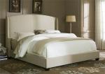 PU/PVC Leather Upholstered Bed, Upholstered Headboard, Modern Hotel Furniture