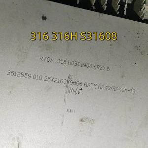 China A240 SS 316L TP316L 316 6mm Thickness X 2000 Mm Length X 1000 Mm Width DIN 1.4404 Inox Plate wholesale
