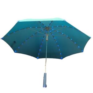China Diameter 80CM Pongee Manual Open LED Light Umbrella For Kids wholesale