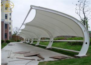 China Anti - Aging Canopy For Car Parking , Commercial Building Solar Shades For Cars wholesale