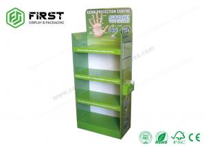 China Customized Cardboard Box Displays Shelf Pop Up Corrugated Floor Display wholesale