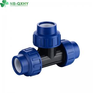 China Italy and Turkey Type Plastic Tube Fitting-Reducer Compression Tee PP Fittings Guaranteed wholesale