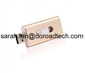 China 2015 Hot Metal I-Flash Drive 64GB Lightning/OTG USB Flash Drive For iPhone ipad iPod wholesale