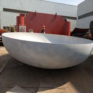 China Alluminum Pressure Vessel Dished Head, Hemispherical dish end wholesale
