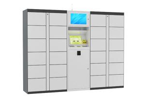 China Automated Steel Cabinet Secured Electronic Outdoor Parcel Locker System OEM on sale