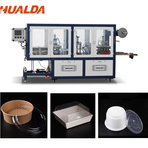 Automatic Plastic Cup Forming Machine 420 X 300 Mm Max Forming Area 0.4 - 0.7