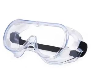 China Medical Hospital Lab Safety Clear Safety Goggles Eyes Isolation Anti-Fog Protection Protective Goggles wholesale