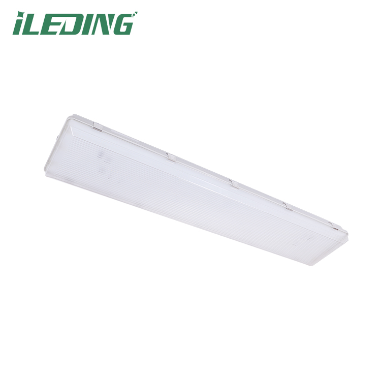 Adjust High Watt LED Vapor Tight Color Rendering Index Ra 80 DLC 4FT Tri Proof Light