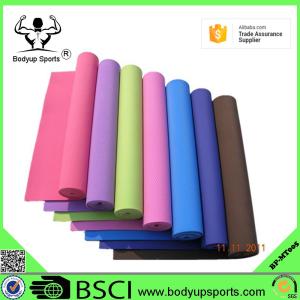 China Eco Friendly Non Slip EVA Foam Yoga Exercise Mat With Customized Label wholesale