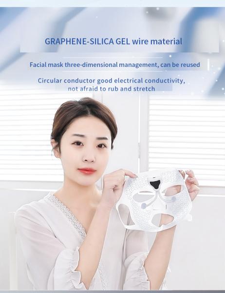 5 Pieces Reusable Silicone Facial Mask Cover Moisturizing Face Silicone Skin