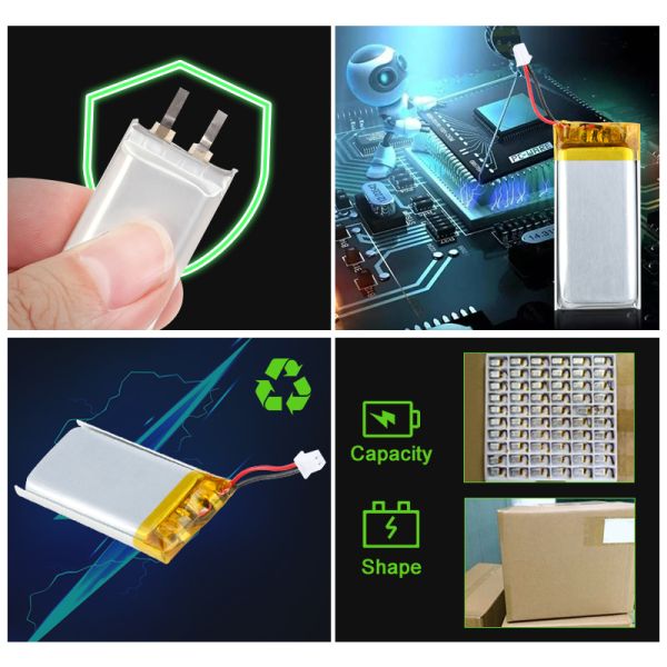 3.7v Li-Ion Polymer Battery For E - Card