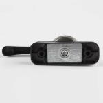 74.5mm Length Black UPVC Sliding Window Crescent Lock for Long-Lasting Windows