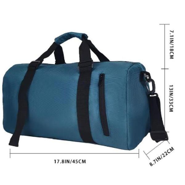 Custom Sports Gym Bag Lightweight Fitness Bag Waterproof Yoga Bag With Dry Wet
