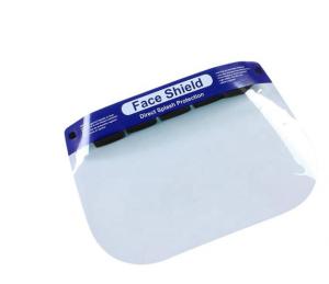 China Double Sided Protective Face Shield Cover PET Material 100 Degree Water Washable wholesale