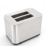 Automatic Fast Heating Bread Toaster Household Breakfast Maker Stainless Steel 2