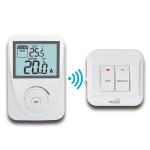 Riseem 230V Wireless Digital HVAC RF Room Thermostat Temperature Controller For