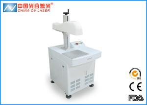China Portable 3d Curve Fiber Laser Marking Machine For Metal Jewelry Ring Code Logo wholesale