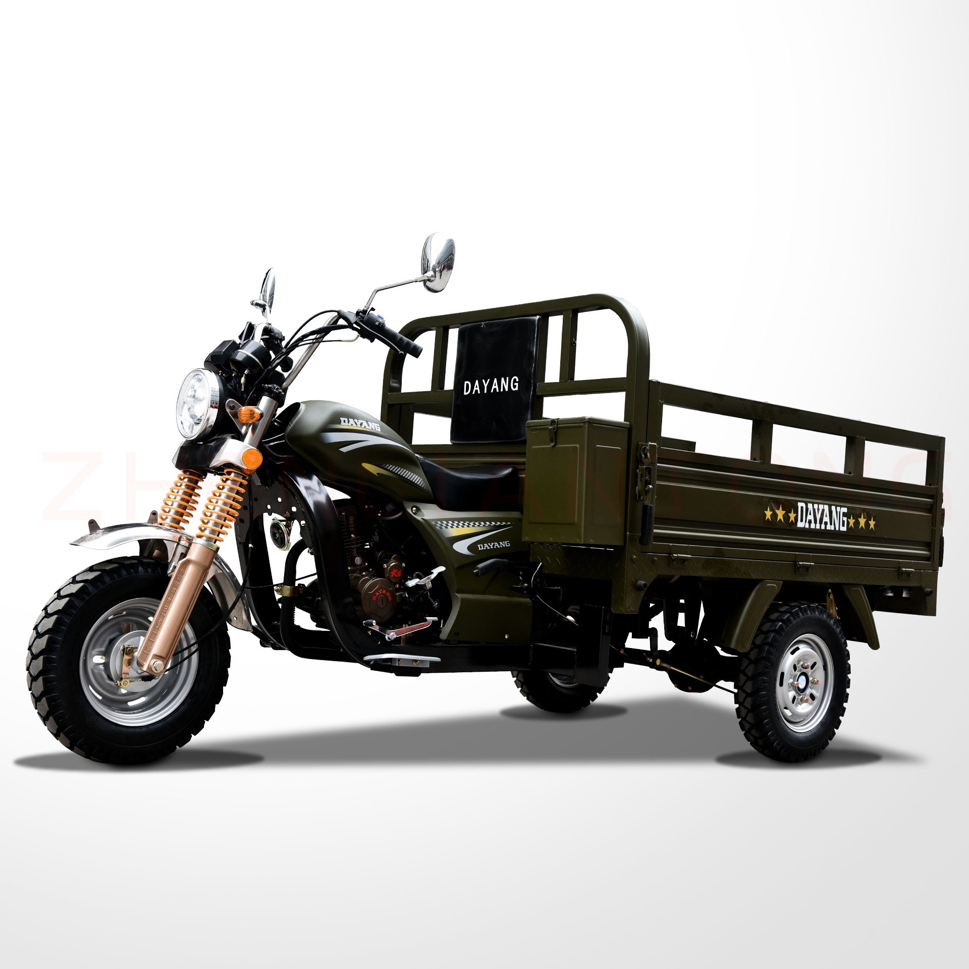 150cc Engine Classical and Light Loading Truck Cargo Tricycle with Hydraulic Rear Brake