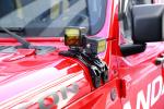 Jeep JL Black Jeep Aluminum Alloy LED Driving Light Bracket A Pillar Mounting