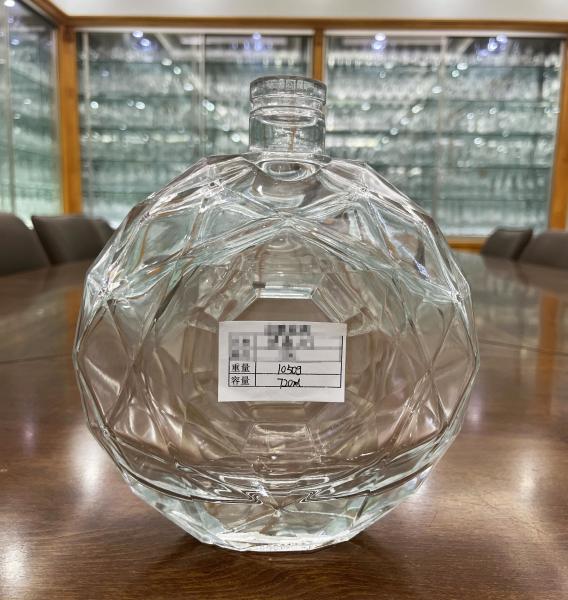 700ml Round Shape Glass Bottle for Spirit Liquor Tequila Whiskey Brandy Vodka