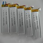 PCB / PCM Custom LiPo Battery 3.7V 900mAh 602368 For Medical Device