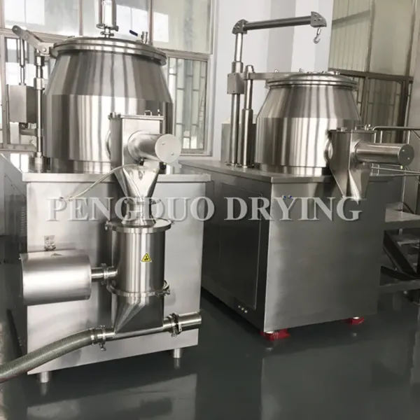 Pharmaceutical GHL High Shear Granulator Automatic Wet Mixing and Granulating Machine